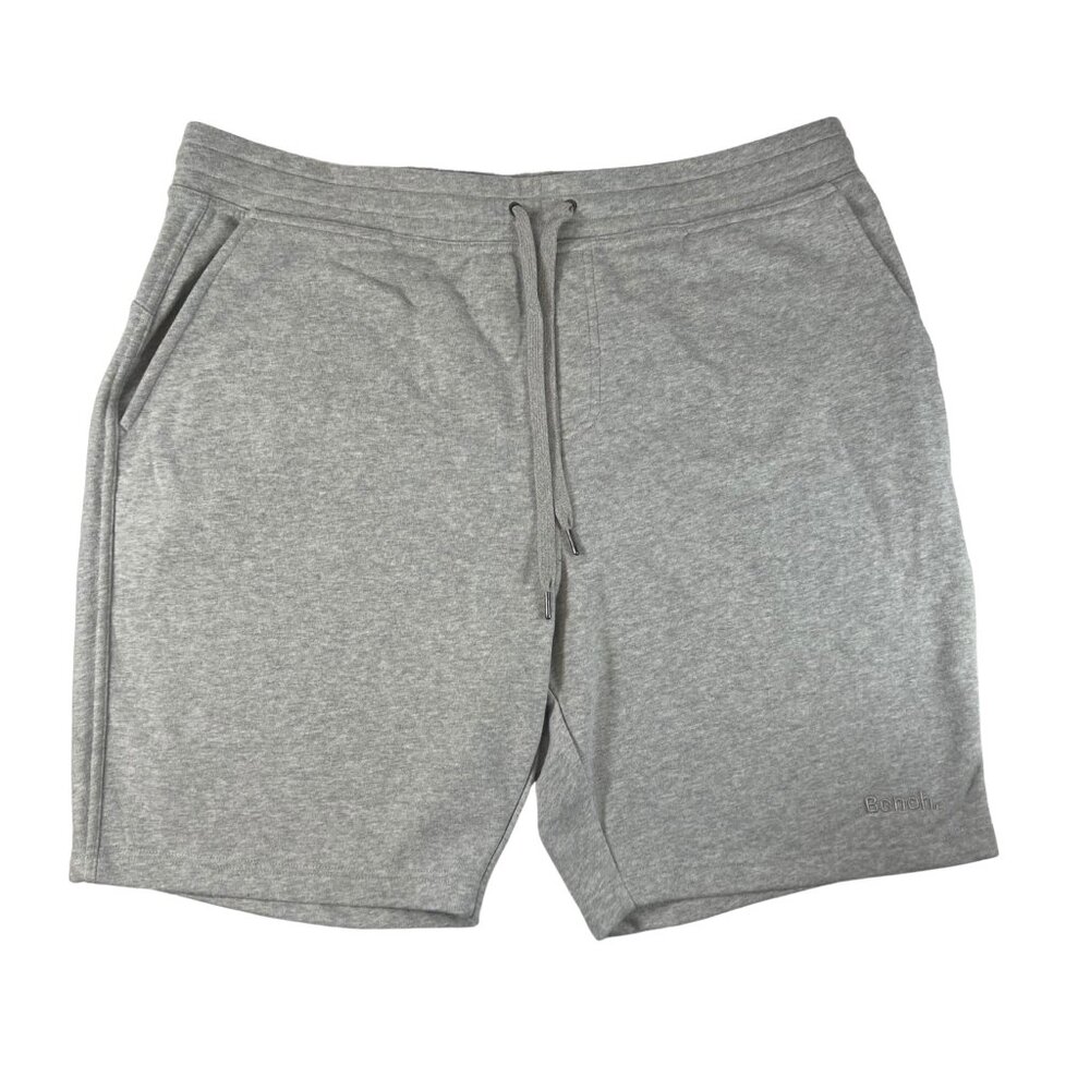 Bench Men’s French Terry Shorts - Size XL | Light Grey Pull-On Style